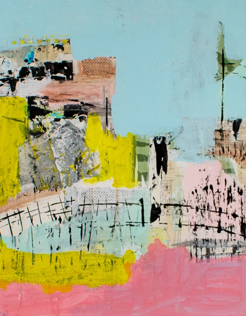 Memories No. 20, mixed media on canvas